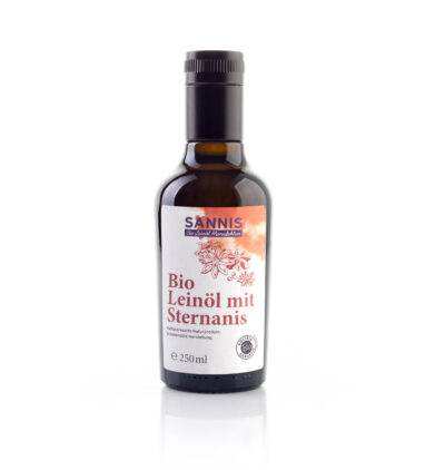 SANNIS Bio-Leinöl mit Sternanis                       250ml